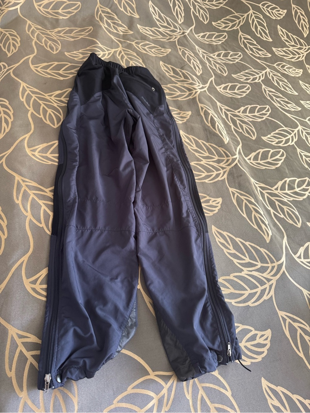 Patagonia Navy Blue Men's Zip-Through Track Pants
